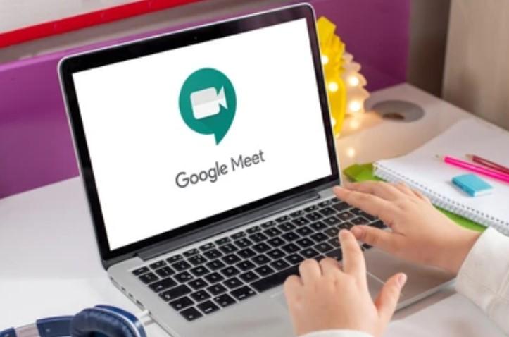 google meet screen